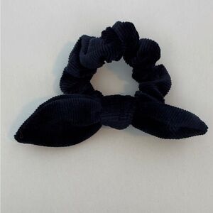 Francesca's Collections Black Velvet Scrunchie